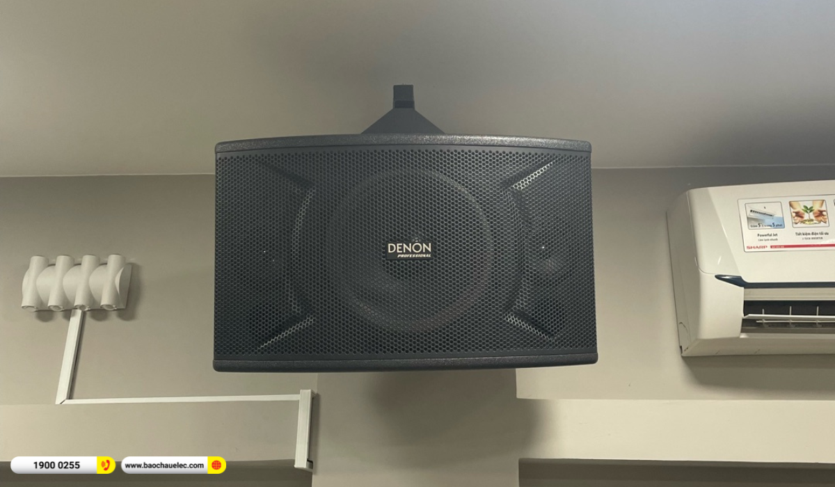 Lắp đặt d&agrave;n karaoke Denon gần 15tr cho chị Ng&acirc;n tại Thủ Đức