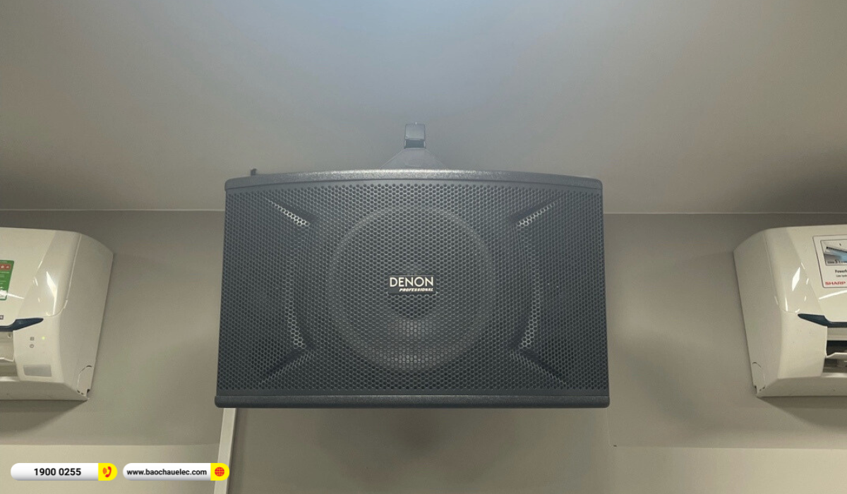 Lắp đặt d&agrave;n karaoke Denon gần 15tr cho chị Ng&acirc;n tại Thủ Đức