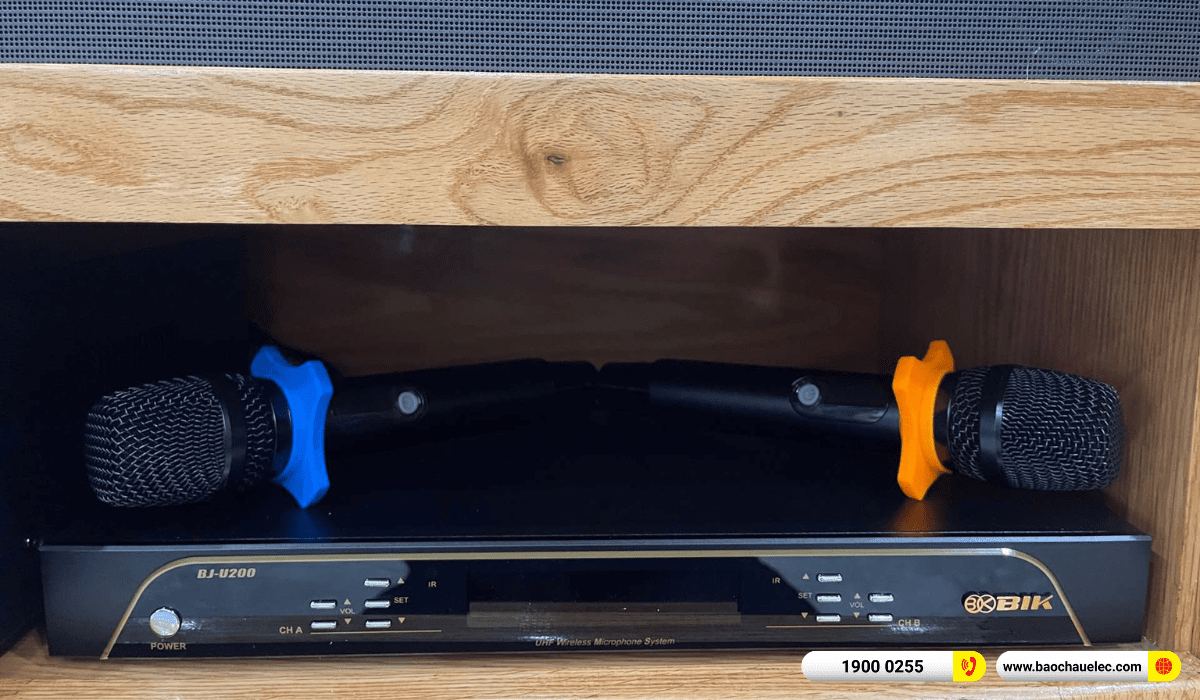 Lắp đặt d&agrave;n karaoke Denon gần 18tr cho anh Lộc tại TP HCM
