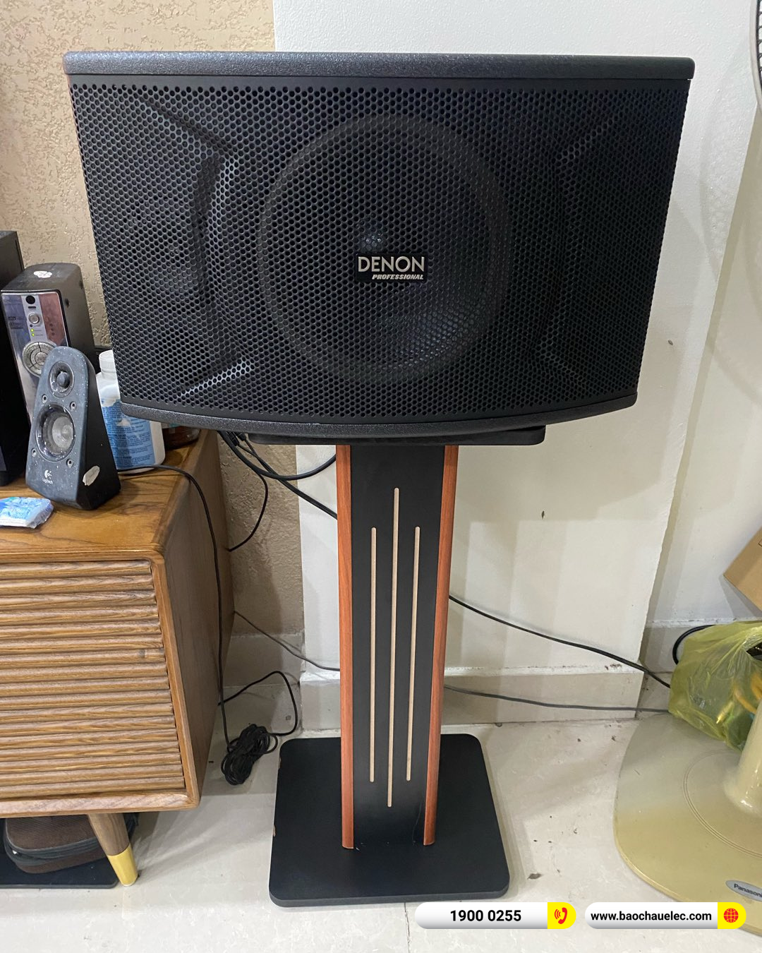 Lắp đặt d&agrave;n karaoke Denon gần 20tr cho anh Kim tại TP HCM