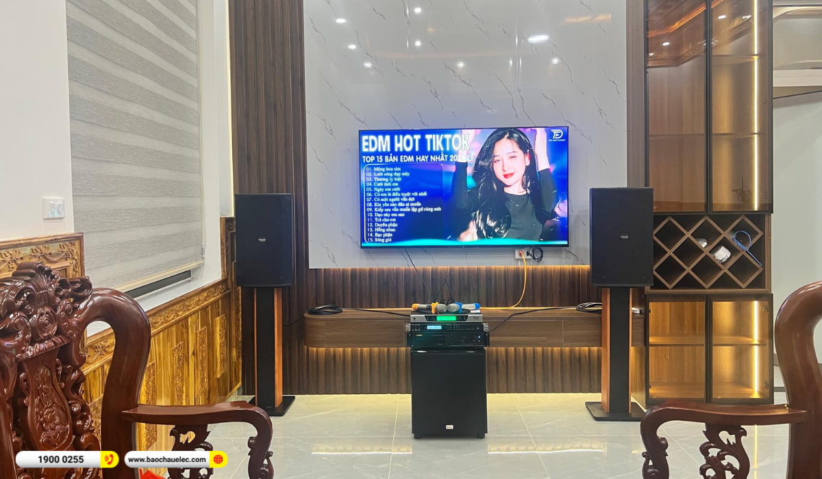 Lắp đặt d&agrave;n karaoke Denon gần 47tr cho c&ocirc; Lan tại Đắk Lắk