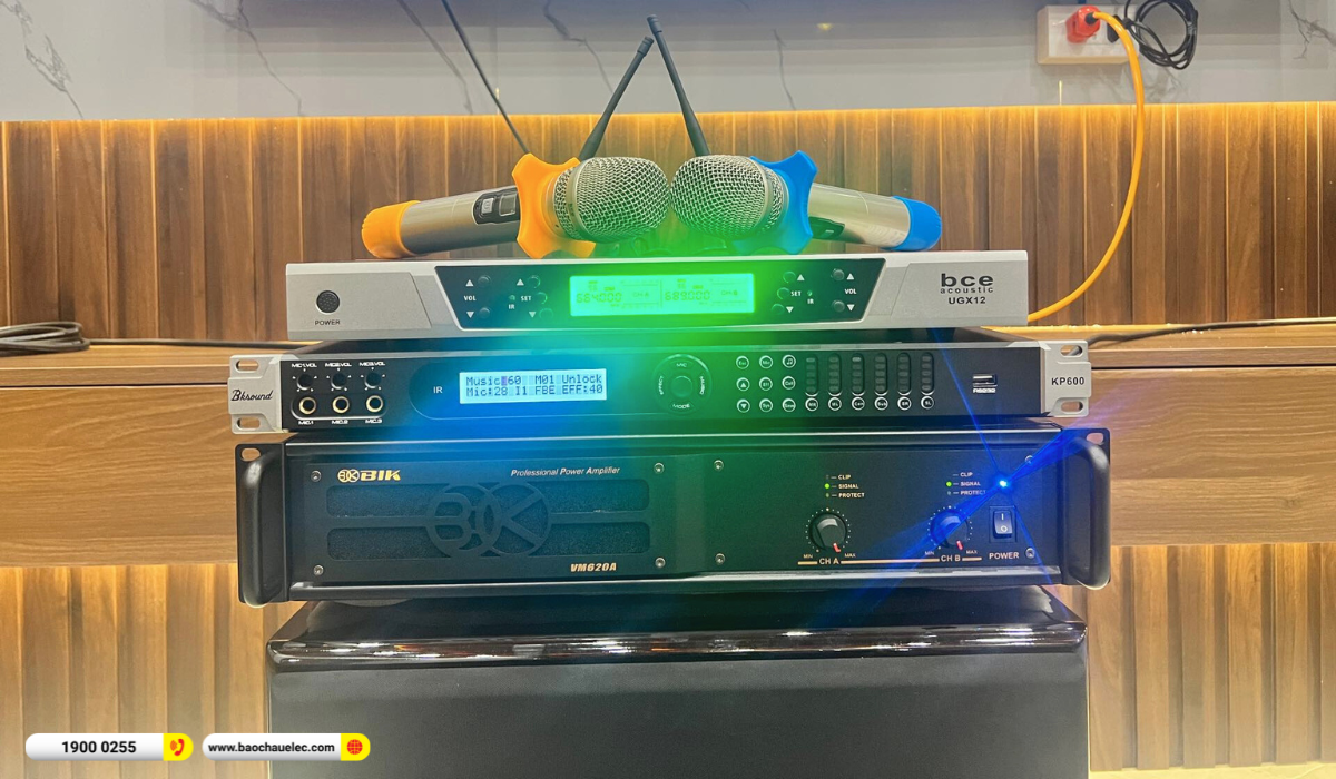 Lắp đặt d&agrave;n karaoke Denon gần 47tr cho c&ocirc; Lan tại Đắk Lắk