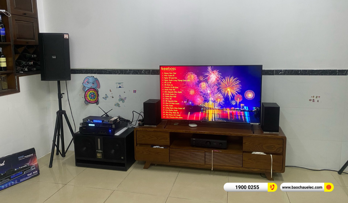 Lắp đặt d&agrave;n karaoke Denon gần 48tr cho anh Danh tại TP HCM