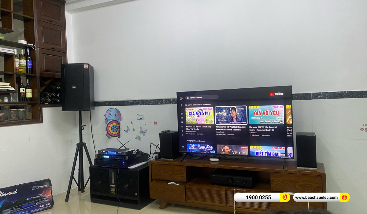 Lắp đặt d&agrave;n karaoke Denon gần 48tr cho anh Danh tại TP HCM