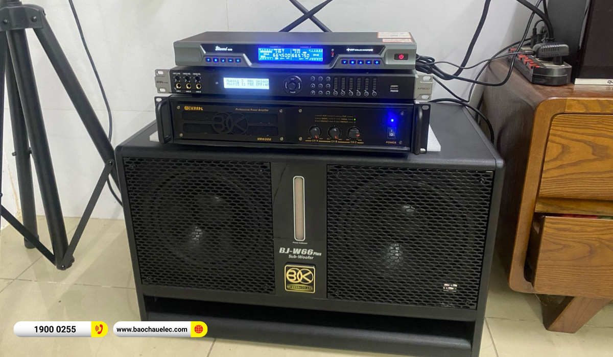 Lắp đặt d&agrave;n karaoke Denon gần 48tr cho anh Danh tại TP HCM