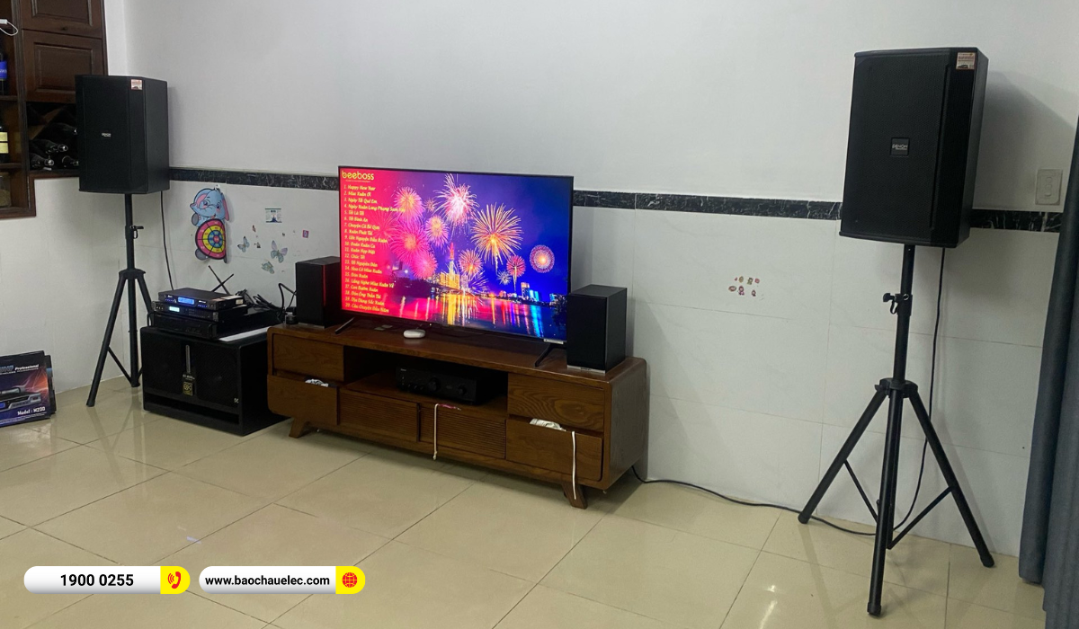 Lắp đặt d&agrave;n karaoke Denon gần 48tr cho anh Danh tại TP HCM