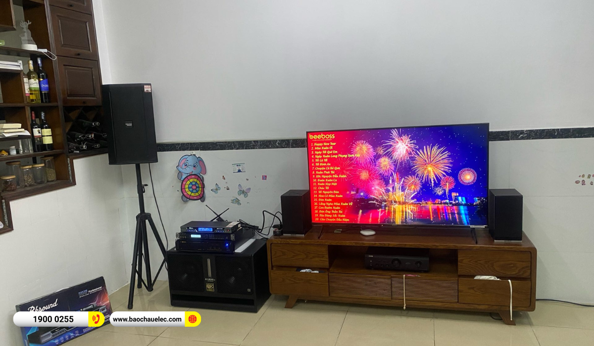 Lắp đặt d&agrave;n karaoke Denon gần 48tr cho anh Danh tại TP HCM