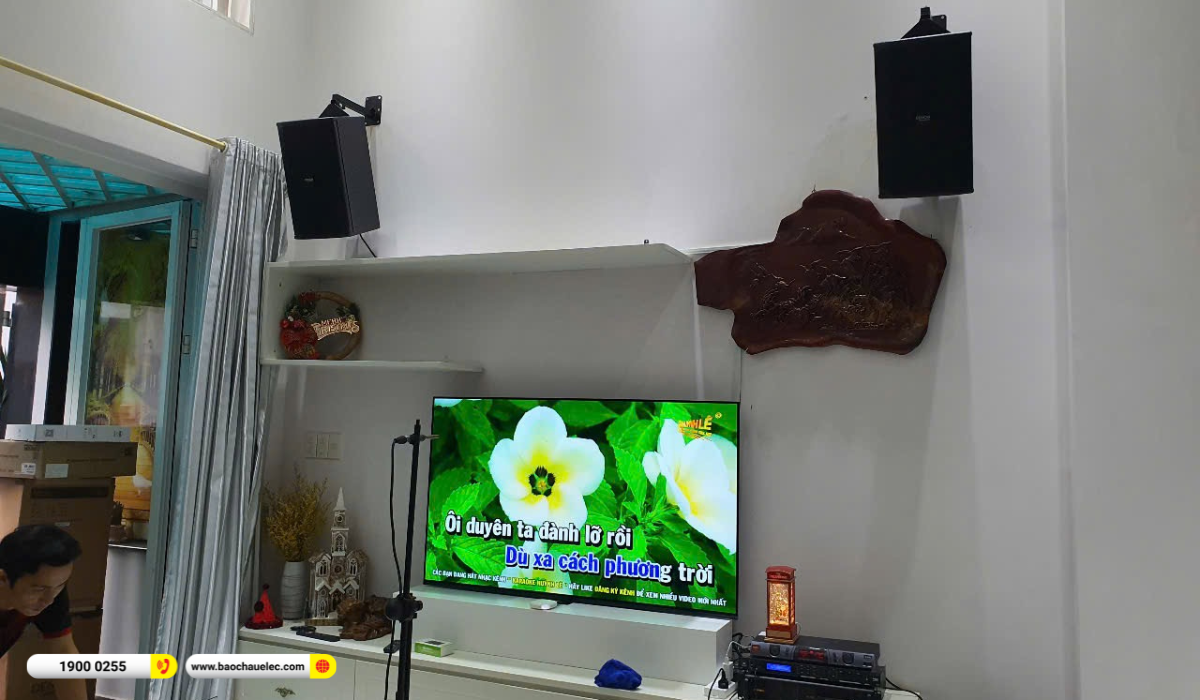 Lắp đặt d&agrave;n karaoke Denon gần 48tr cho anh Duy tại Thủ Đức