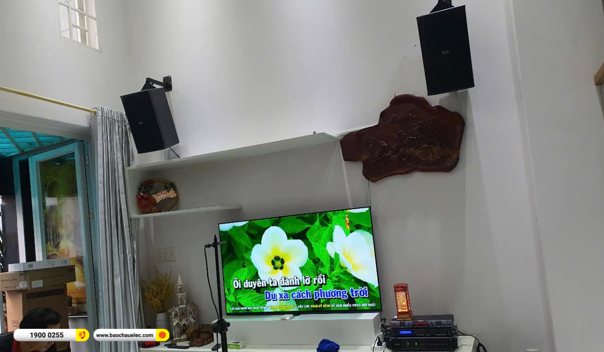 Lắp đặt d&agrave;n karaoke Denon gần 48tr cho anh Duy tại Thủ Đức