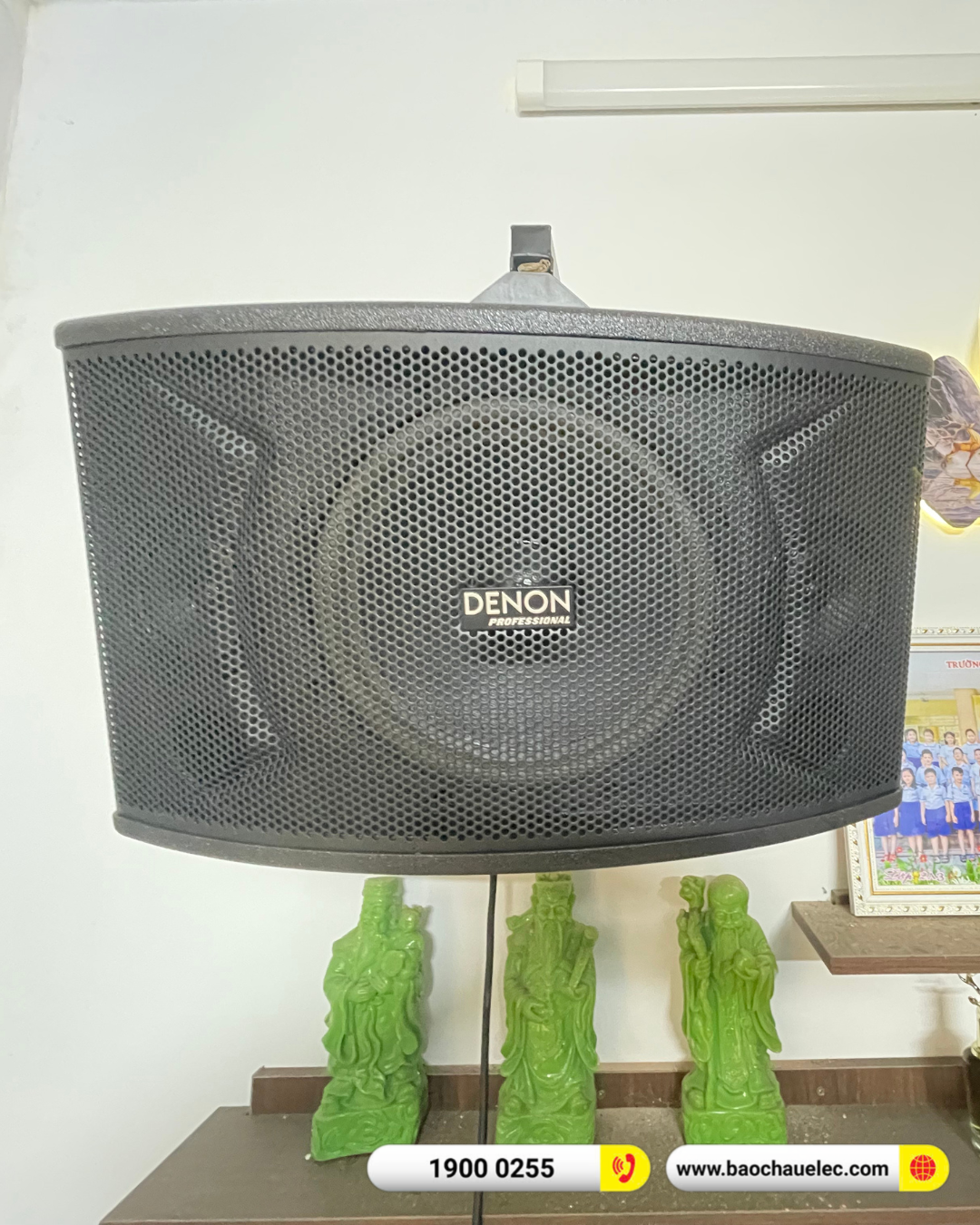 Lắp đặt d&agrave;n karaoke Denon hơn 18tr cho anh Phong tại Cần Thơ
