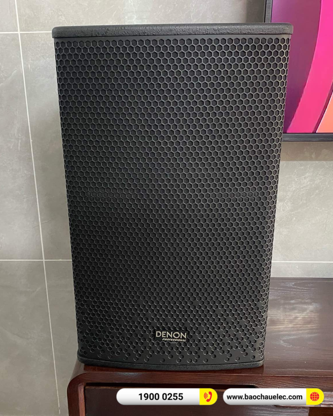 Lắp đặt d&agrave;n karaoke Denon hơn 28tr cho c&ocirc; Li&ecirc;n tại Hải Ph&ograve;ng