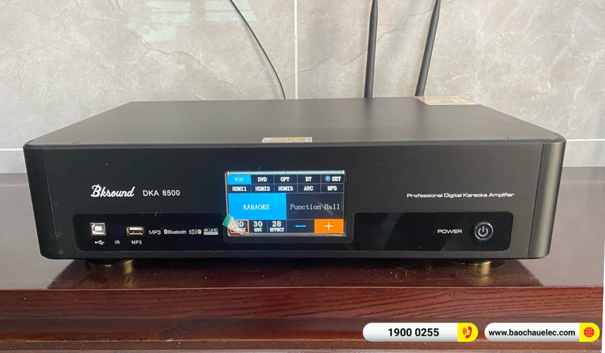 Lắp đặt d&agrave;n karaoke Denon hơn 28tr cho c&ocirc; Li&ecirc;n tại Hải Ph&ograve;ng