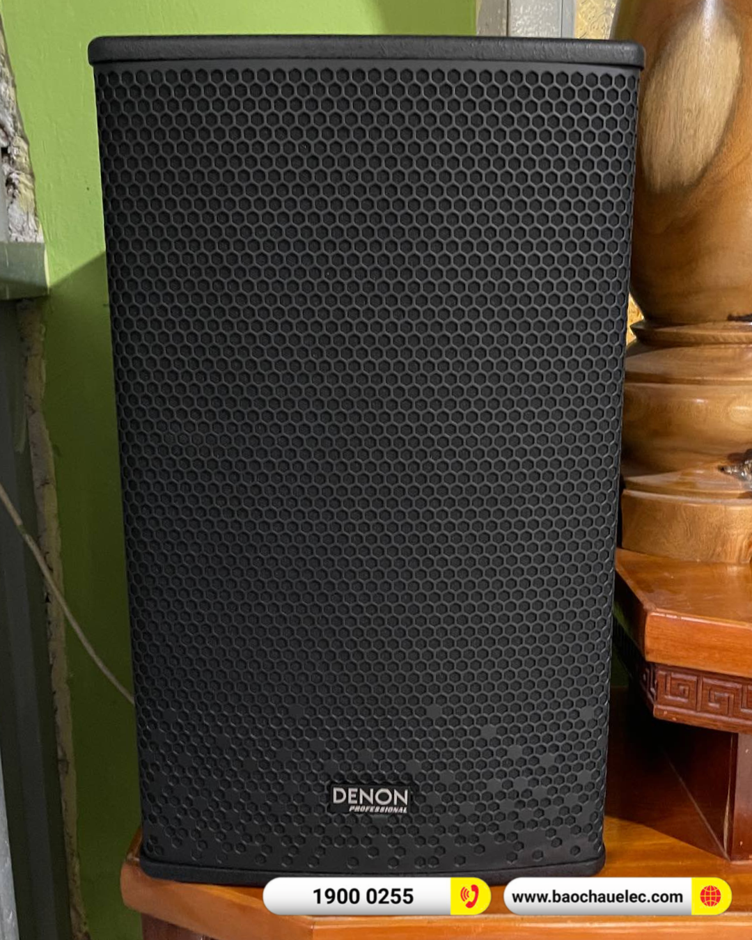 Lắp đặt d&agrave;n karaoke Denon hơn 31tr cho anh B&iacute;ch tại B&igrave;nh Dương