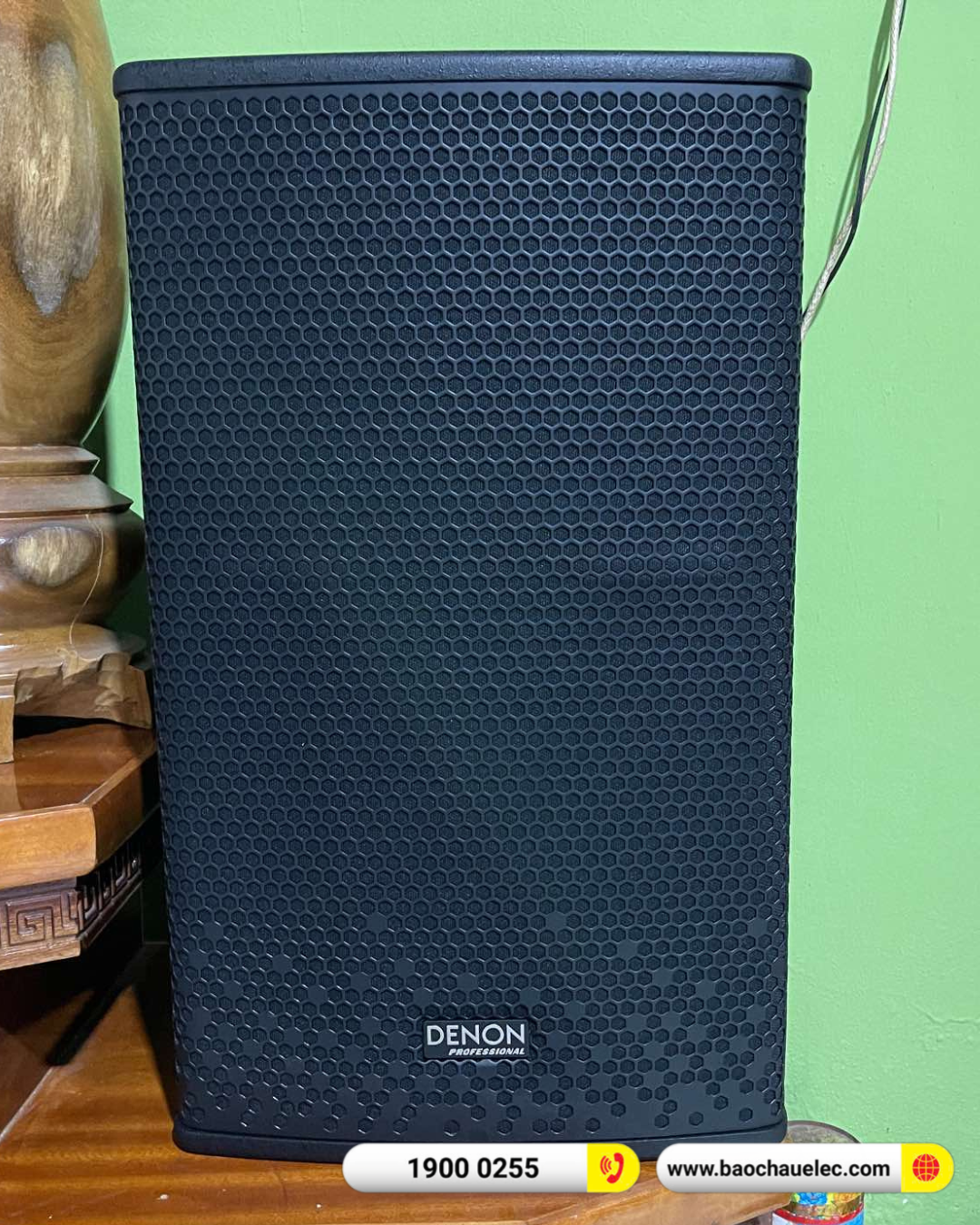 Lắp đặt d&agrave;n karaoke Denon hơn 31tr cho anh B&iacute;ch tại B&igrave;nh Dương