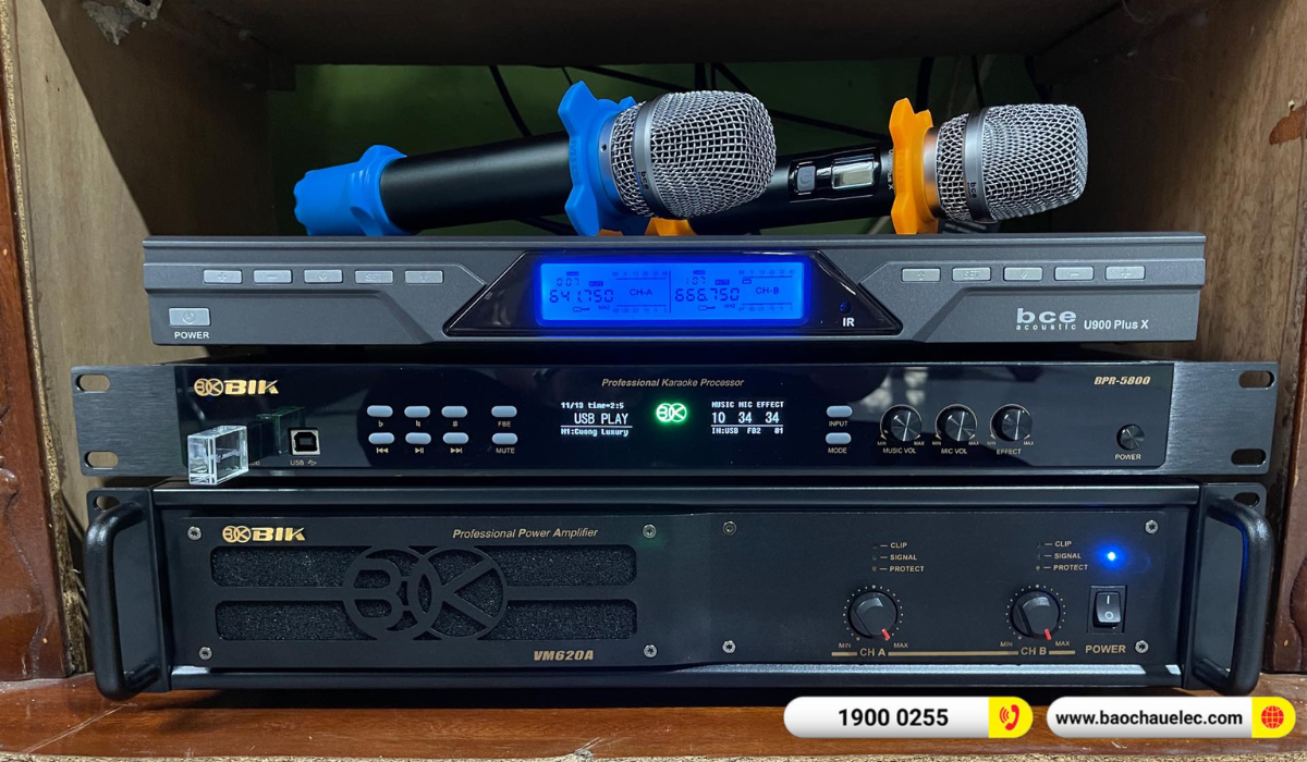 Lắp đặt d&agrave;n karaoke Denon hơn 31tr cho anh B&iacute;ch tại B&igrave;nh Dương
