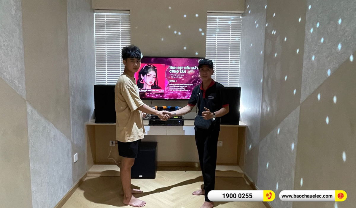 Lắp đặt d&agrave;n karaoke Denon hơn 31tr cho anh H&ugrave;ng tại B&igrave;nh Dương