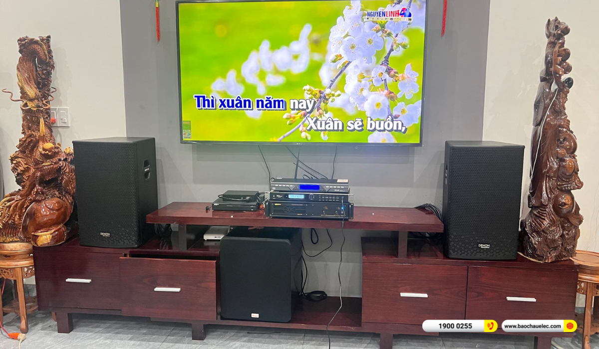Lắp đặt d&agrave;n karaoke Denon hơn 36tr cho anh Nhật tại Bu&ocirc;n Ma Thuật