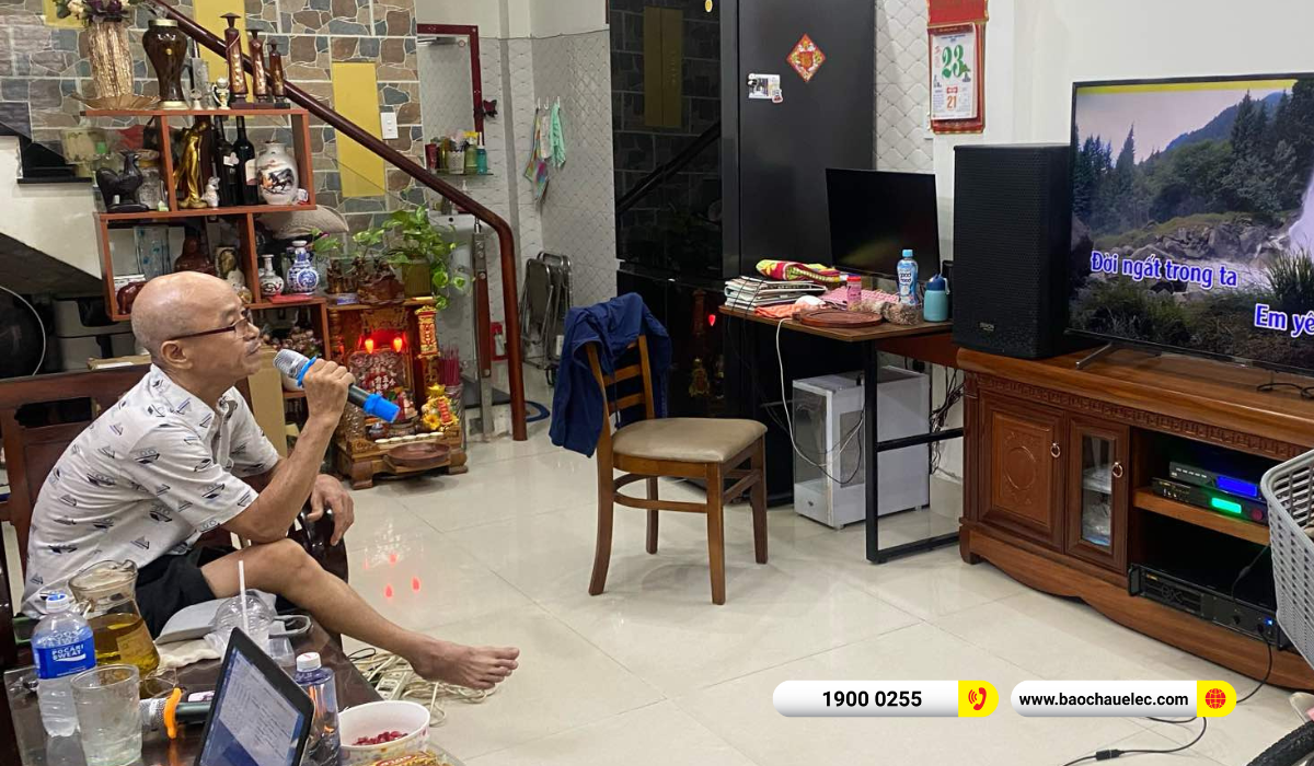 Lắp đặt d&agrave;n karaoke Denon hơn 37tr cho anh Đ&ocirc; tại TPHCM