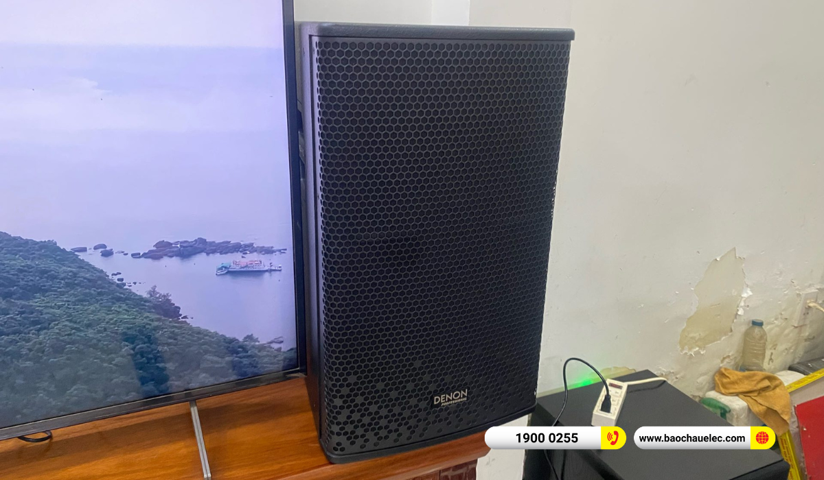 Lắp đặt d&agrave;n karaoke Denon hơn 37tr cho anh Đ&ocirc; tại TPHCM