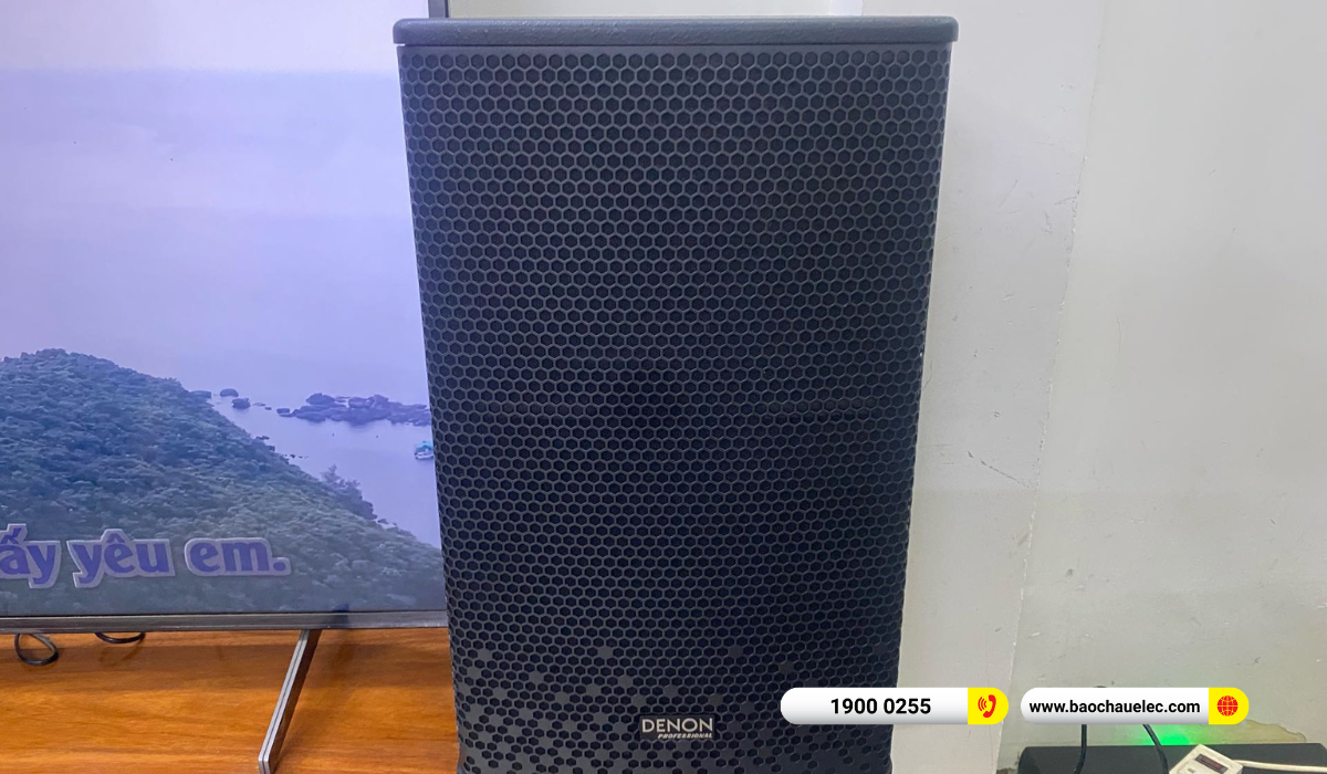 Lắp đặt d&agrave;n karaoke Denon hơn 37tr cho anh Đ&ocirc; tại TPHCM