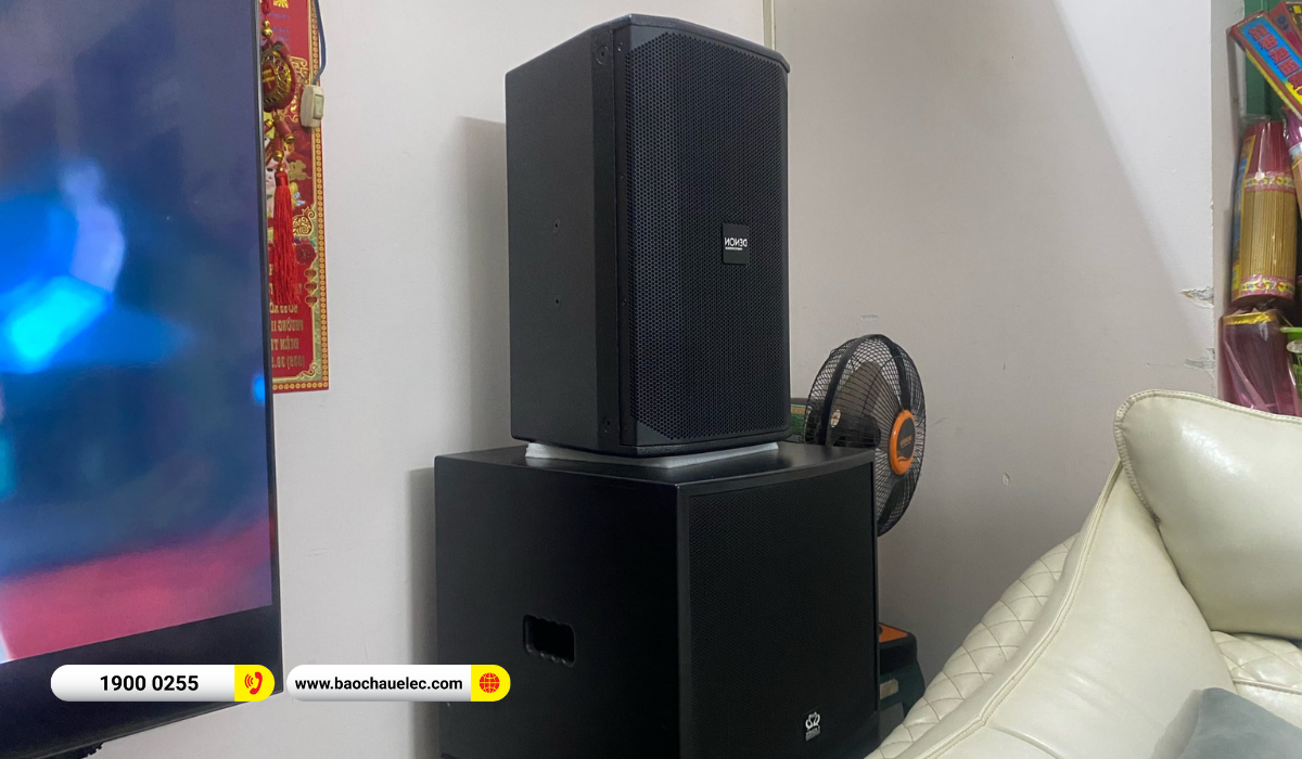 Lắp đặt d&agrave;n karaoke Denon hơn 41tr cho anh Th&agrave;nh tại TPHCM
