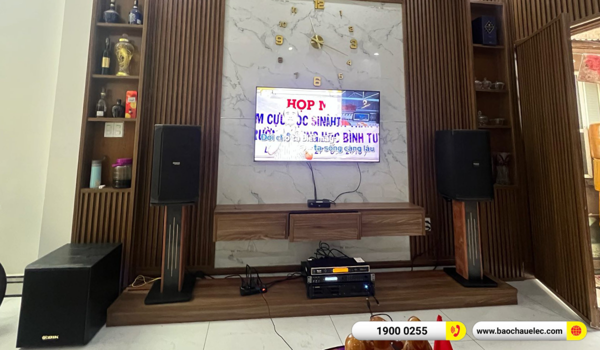 Lắp đặt d&agrave;n karaoke Denon hơn 42tr cho anh Sơn tại Hải Ph&ograve;ng