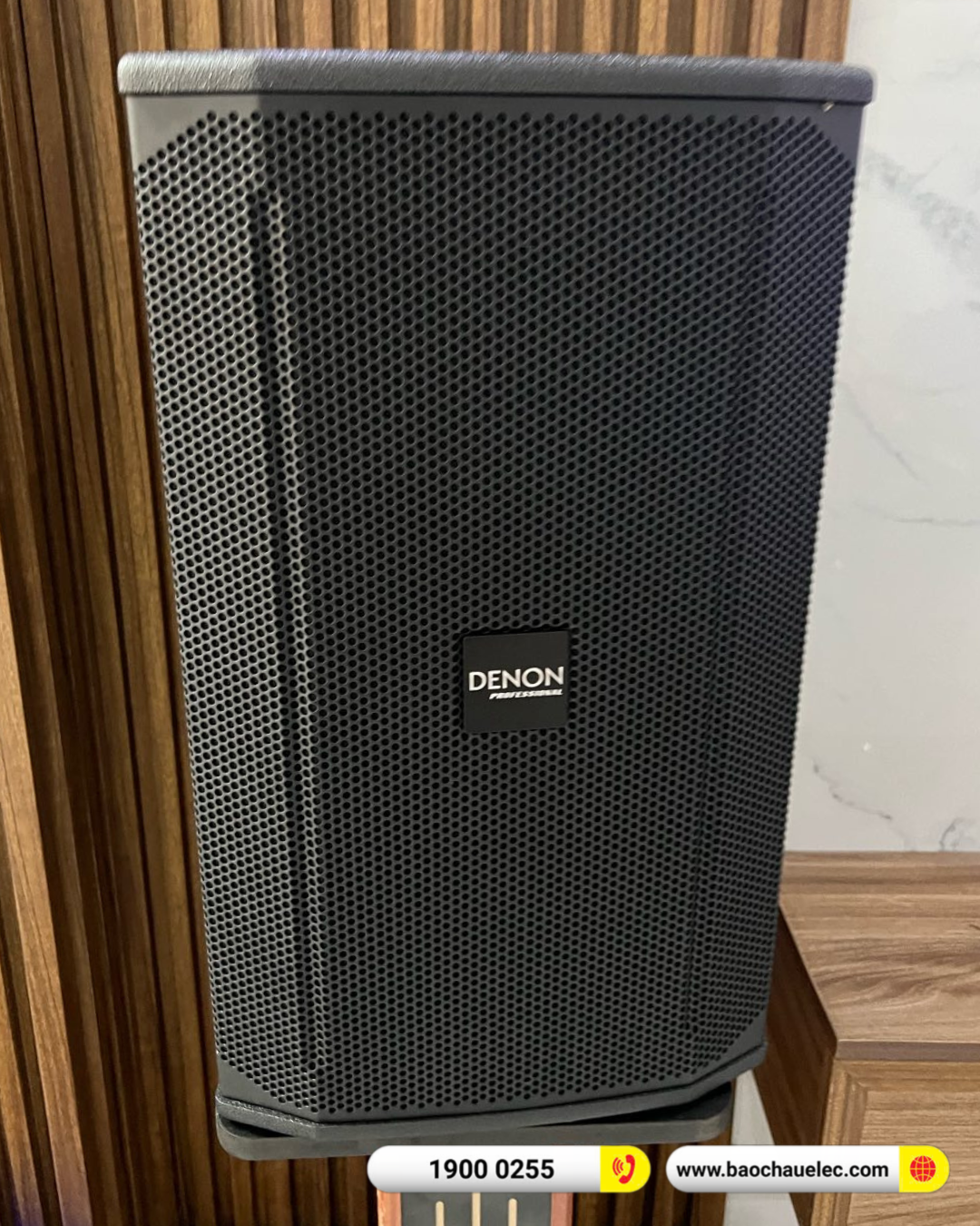 Lắp đặt d&agrave;n karaoke Denon hơn 42tr cho anh Sơn tại Hải Ph&ograve;ng