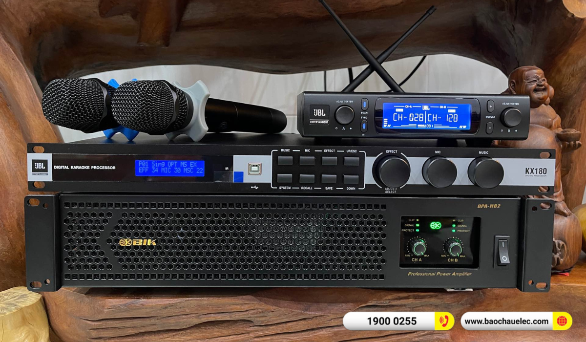 Lắp đặt d&agrave;n karaoke Denon hơn 46tr cho chị Hạnh tại B&igrave;nh Dương