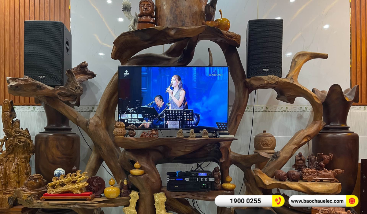 Lắp đặt d&agrave;n karaoke Denon hơn 46tr cho chị Hạnh tại B&igrave;nh Dương