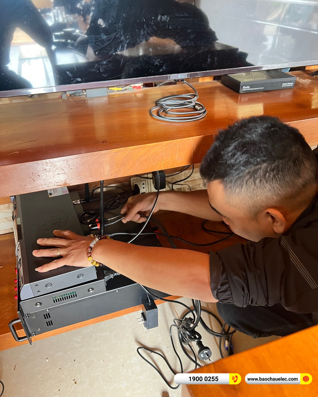 Lắp đặt d&agrave;n karaoke Denon hơn 48tr cho anh Soạn tại Đắk N&ocirc;ng