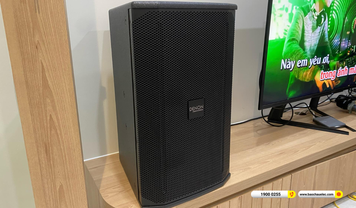 Lắp đặt d&agrave;n karaoke Denon hơn 48tr cho anh Tuyến tại TP HCM