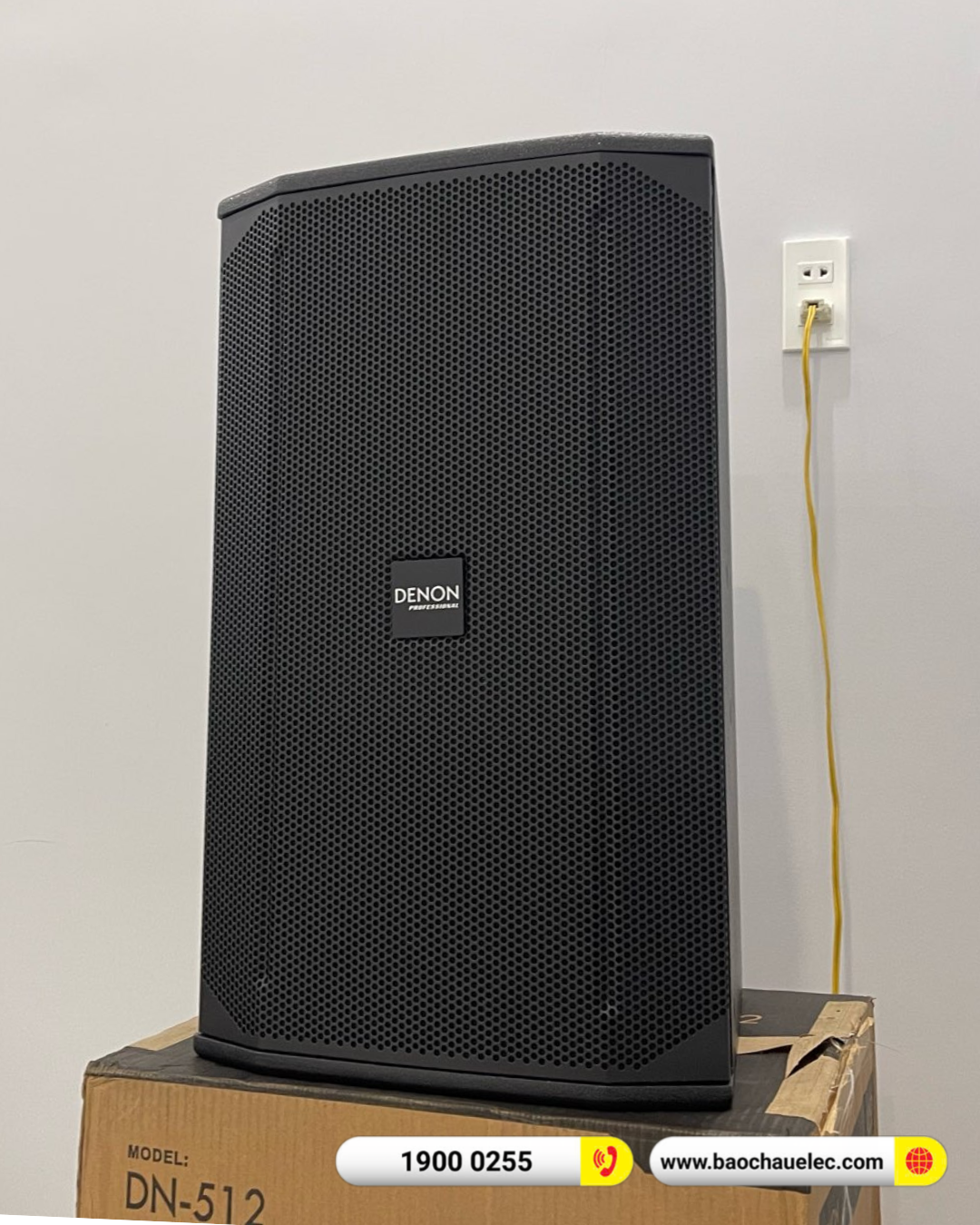 Lắp đặt d&agrave;n karaoke Denon hơn 58tr cho anh Đẳng tại C&agrave; Mau