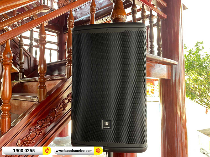Lắp đặt d&agrave;n karaoke di động JBL