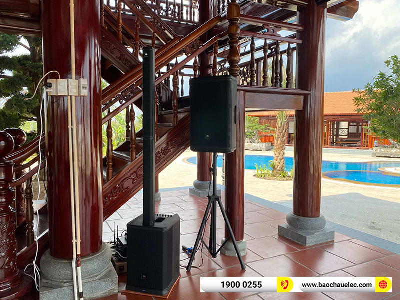 Lắp đặt d&agrave;n karaoke di động JBL