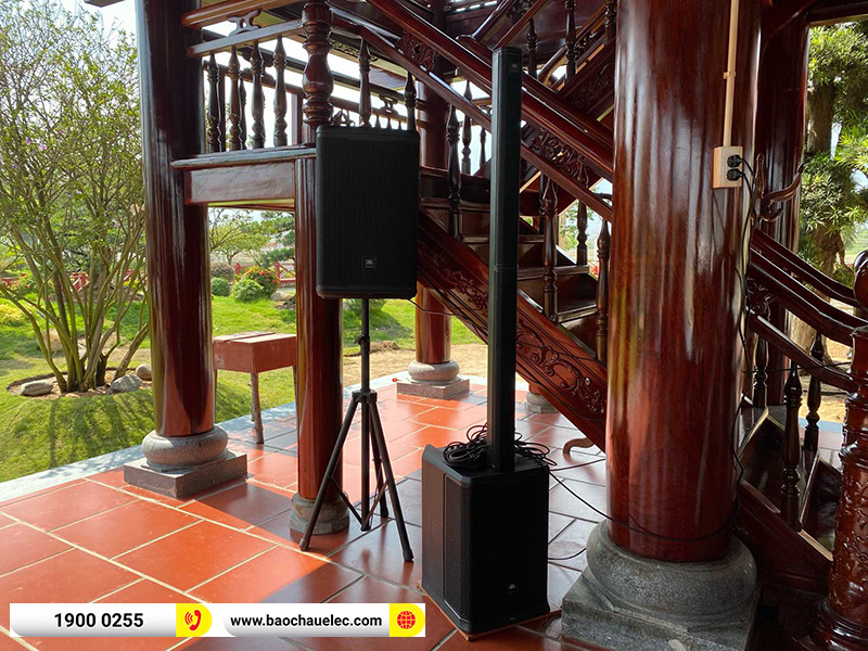 Lắp đặt d&agrave;n karaoke di động JBL