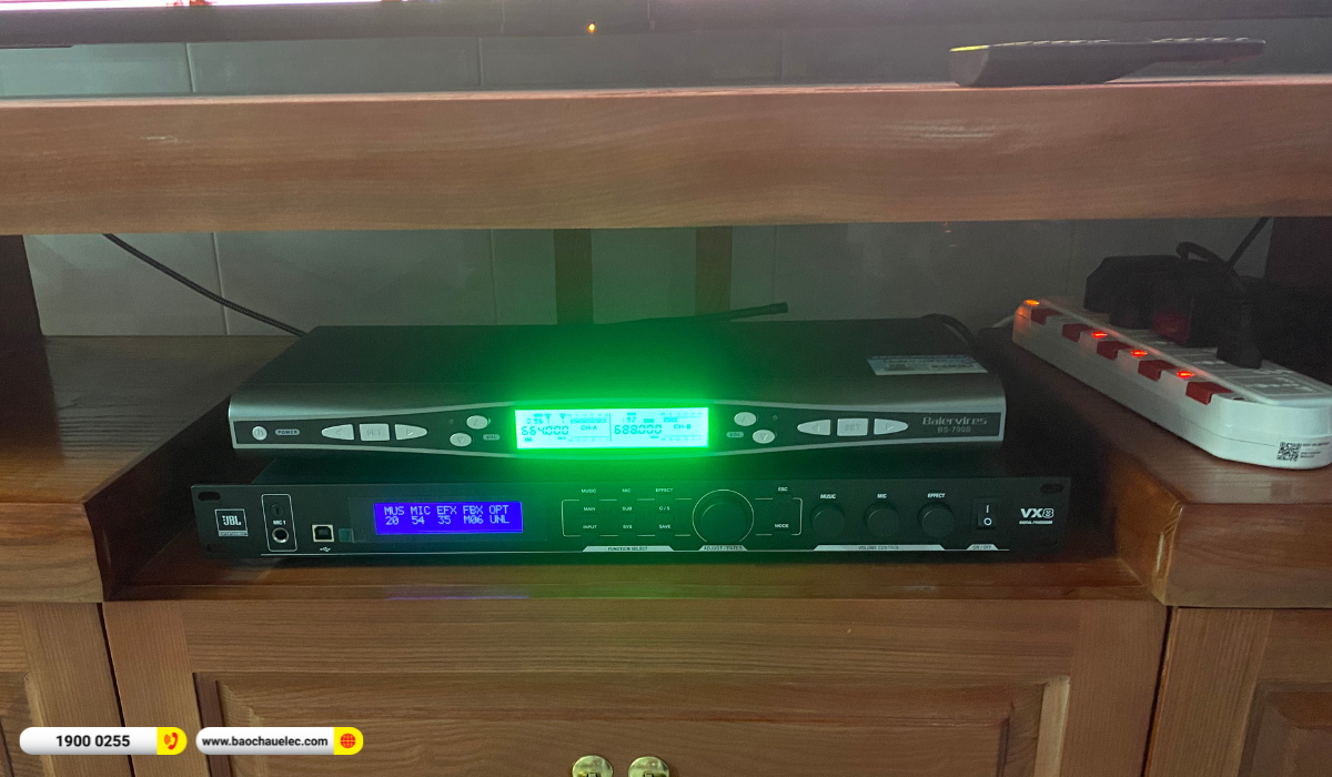 Lắp đặt d&agrave;n karaoke di động Audiocenter cho anh Dương tại TP HCM