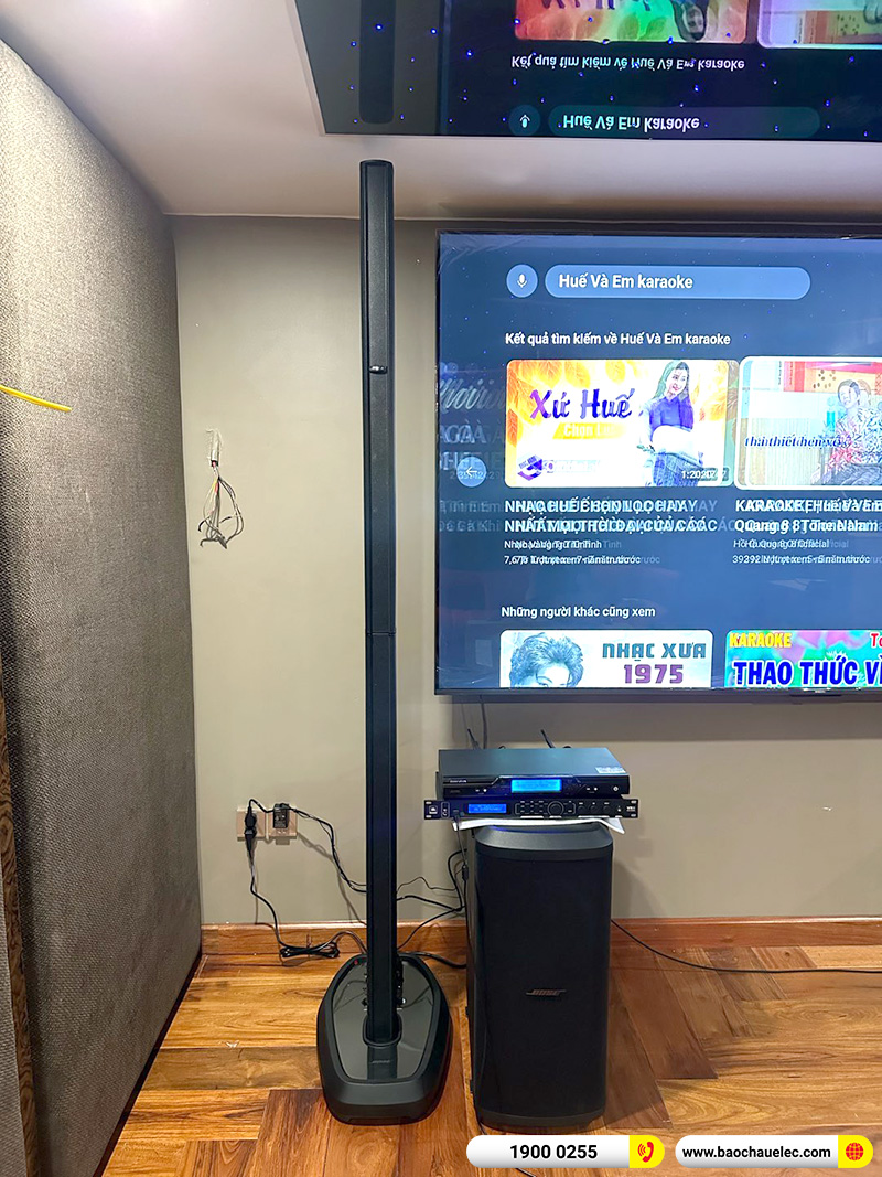 Lắp đặt d&agrave;n karaoke di động Bose