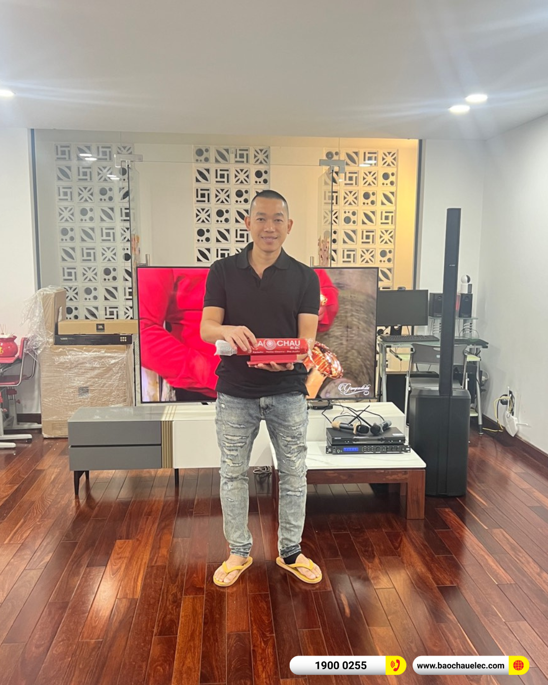 Lắp đặt d&agrave;n karaoke di động Bose gần 72tr cho anh Đại tại Bu&ocirc;n Ma Thuật
