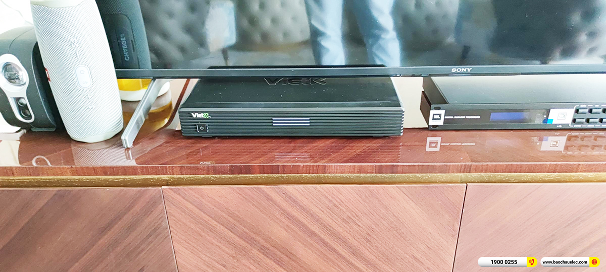 Lắp đặt dàn karaoke di động Bose gần 99tr cho anh Huỳnh ở TPHCM