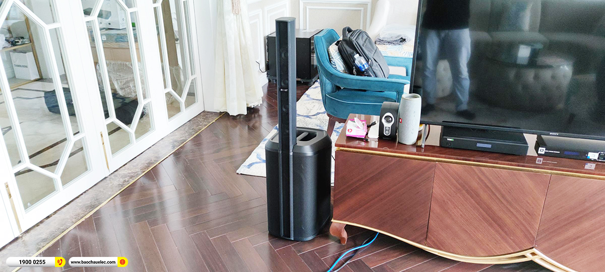 Lắp đặt dàn karaoke di động Bose gần 99tr cho anh Huỳnh ở TPHCM