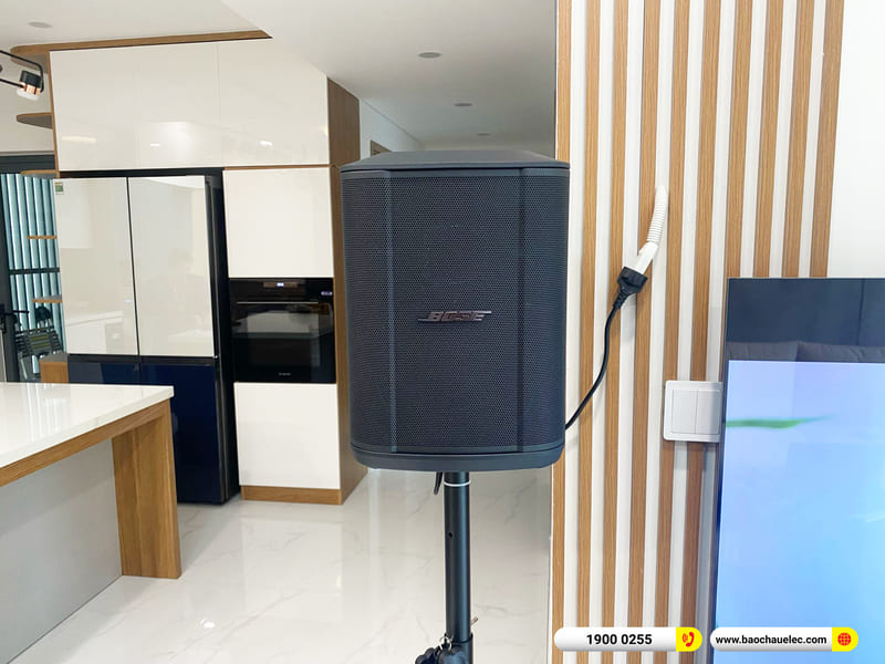 Lắp đặt d&agrave;n karaoke di động Bose hơn 50tr cho anh Minh ở TPHCM