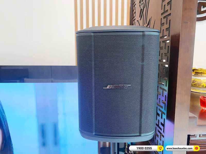 Lắp đặt d&agrave;n karaoke di động Bose hơn 50tr cho anh Minh ở TPHCM