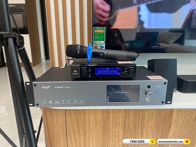 Lắp đặt d&agrave;n karaoke di động Bose hơn 50tr cho anh Minh ở TPHCM