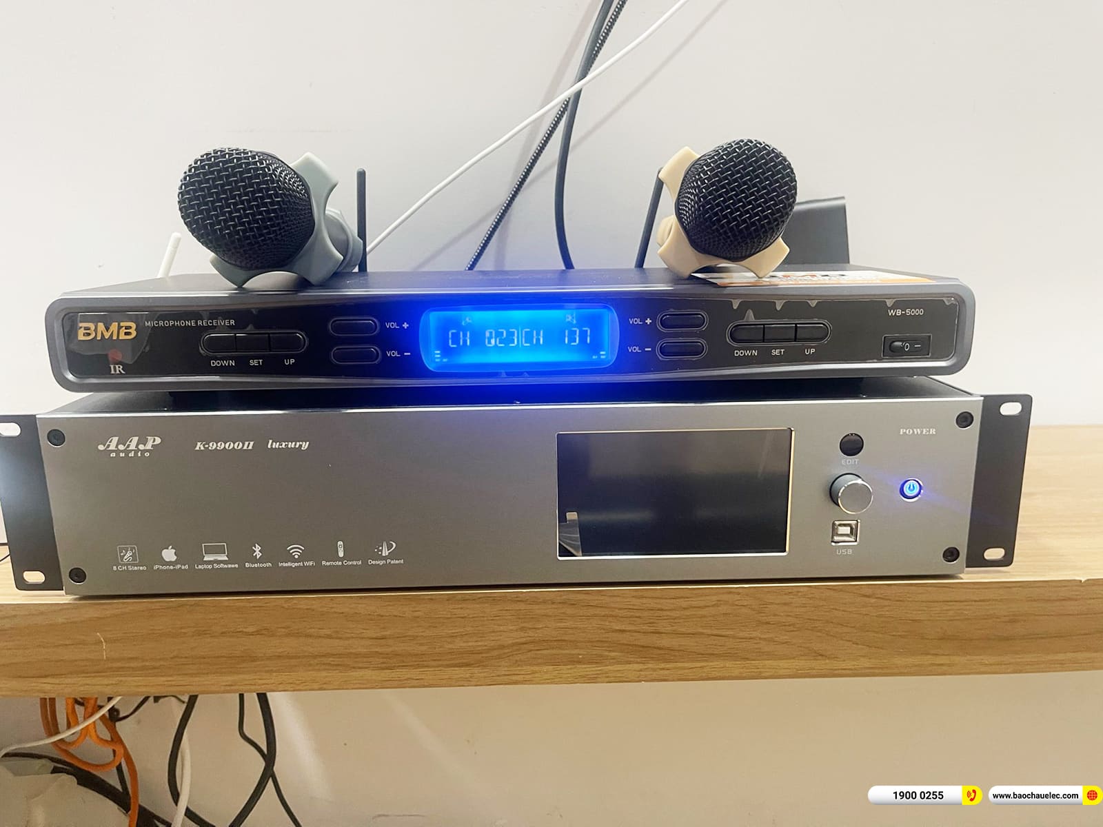 Lắp đặt d&agrave;n karaoke di động Bose gần 83tr cho anh Thiện ở TPHCM