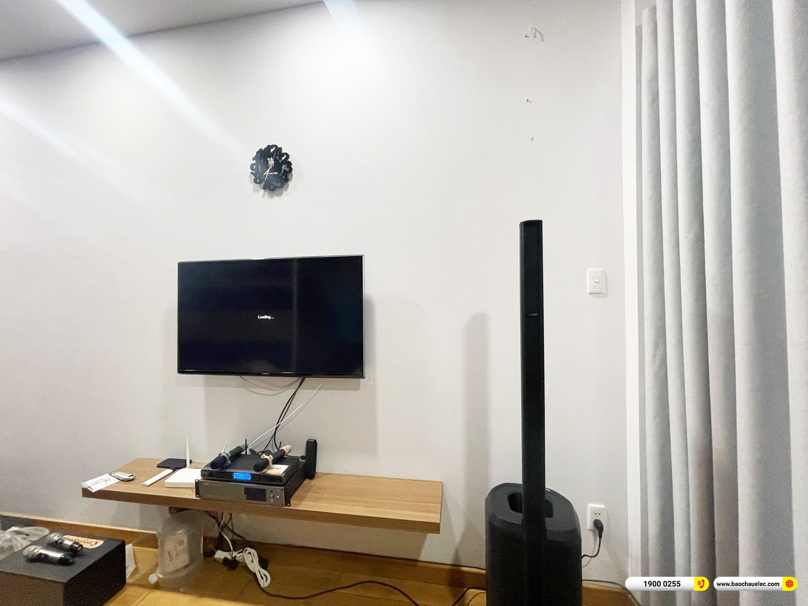 Lắp đặt d&agrave;n karaoke di động Bose gần 83tr cho anh Thiện ở TPHCM
