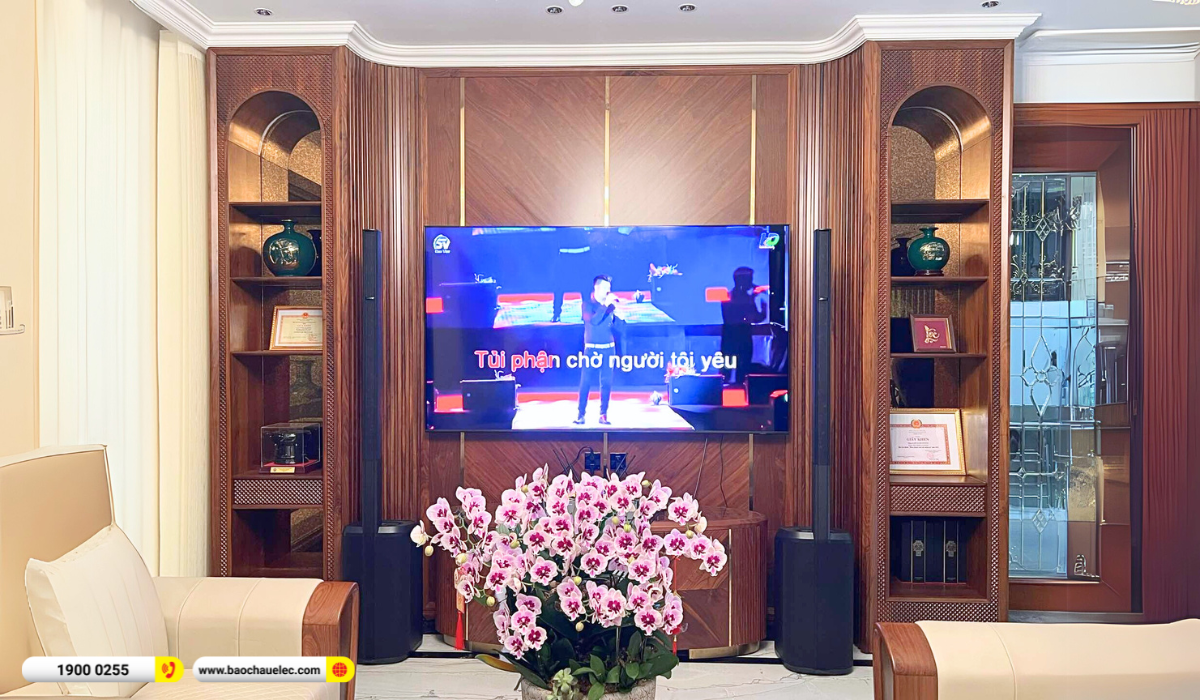 Lắp đặt d&agrave;n karaoke di động Bose hơn 120tr cho anh Thương tại Hải Ph&ograve;ng