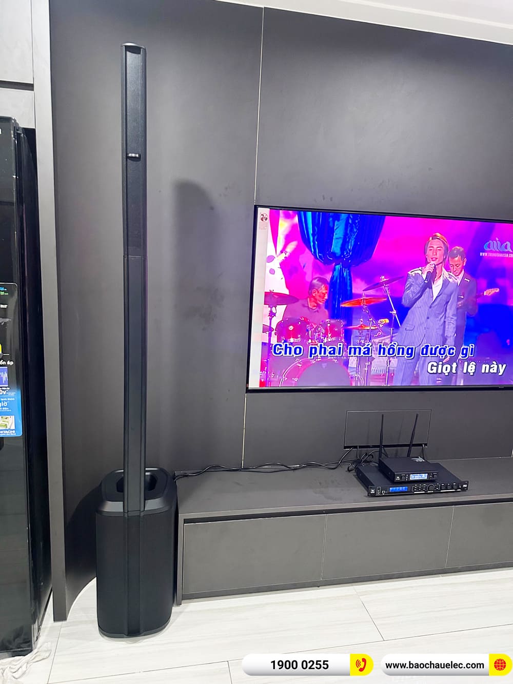 Lắp đặt d&agrave;n karaoke di động Bose gần 51tr cho c&ocirc; H&ograve;a ở TPHCM
