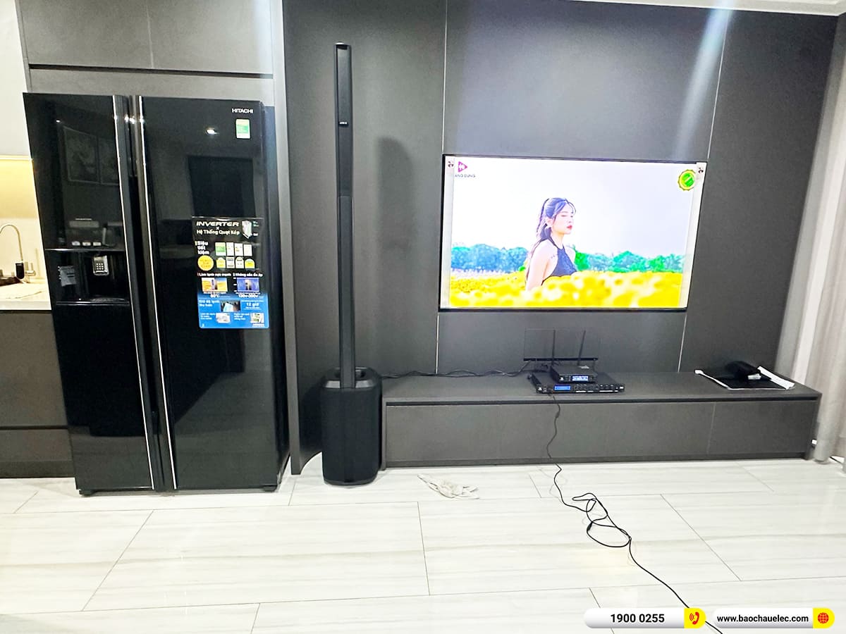 Lắp đặt d&agrave;n karaoke di động Bose gần 51tr cho c&ocirc; H&ograve;a ở TPHCM