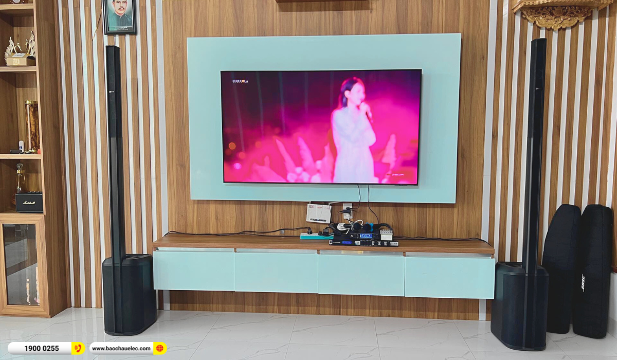 Lắp đặt d&agrave;n karaoke di động Bose gần 80tr cho anh Ph&uacute; tại Bu&ocirc;n Ma Thuật