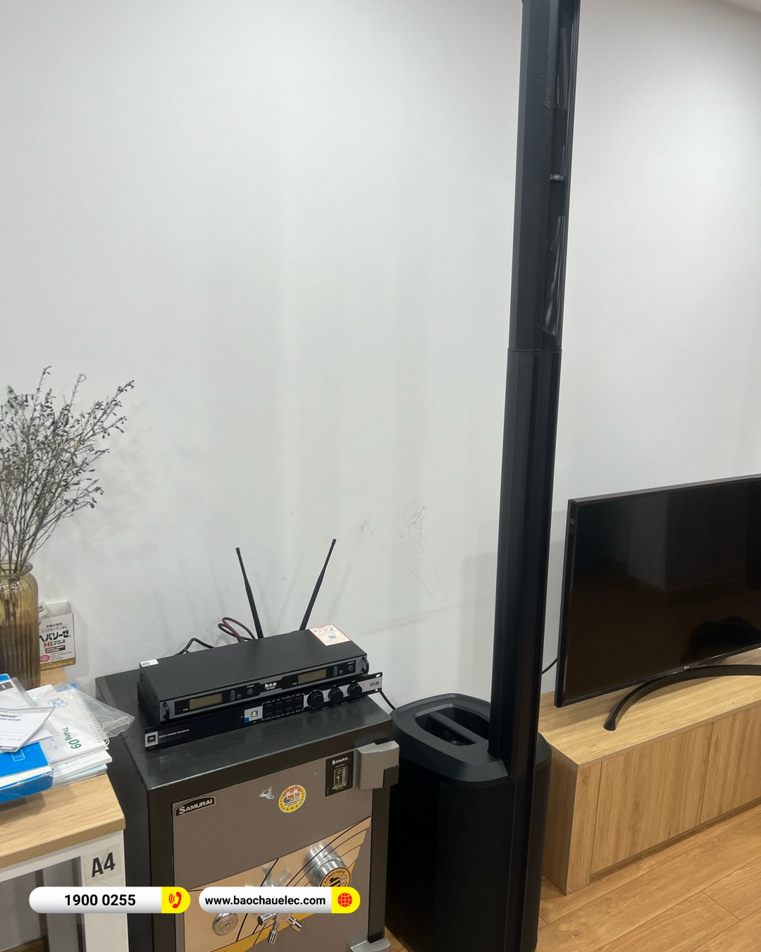Lắp đặt d&agrave;n karaoke di động Bose hơn 49tr cho anh Cảnh tại G&ograve; Vấp